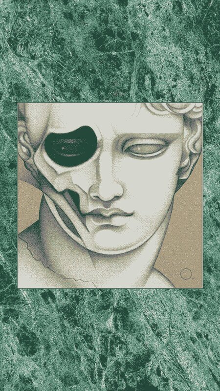 Broken Statue Face