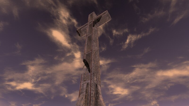 Broken Stone Cross