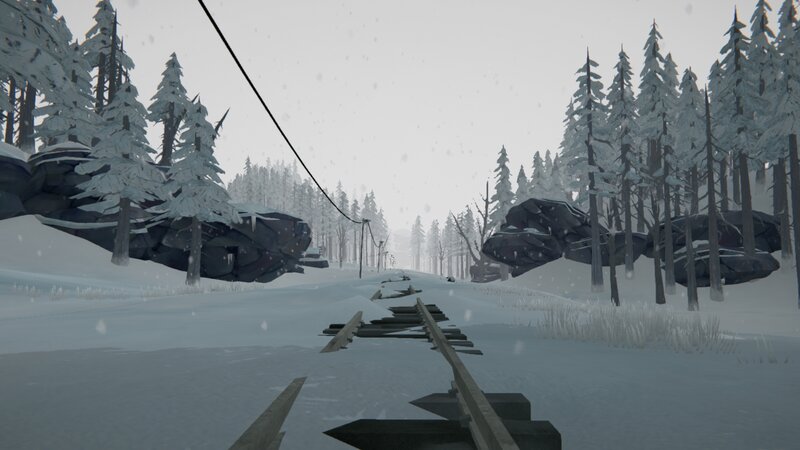 Broken Train Tracks
