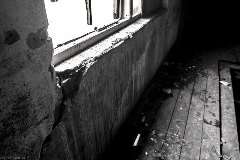 Broken Window in Ruin