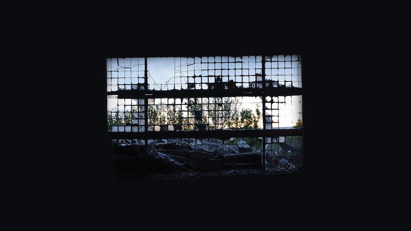 Broken Window View — Black