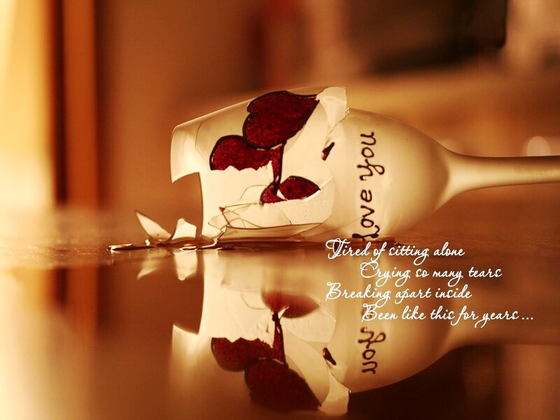 Broken Wine Glass