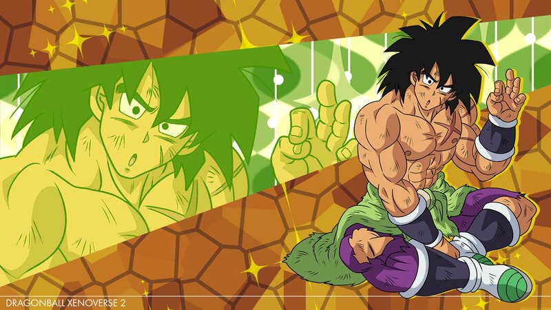 Broly in Fighting Pose