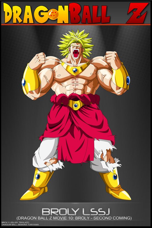 Broly in his second form