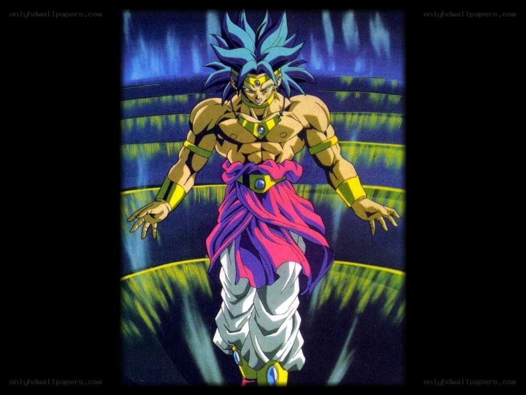Broly in his Super Saiyan form