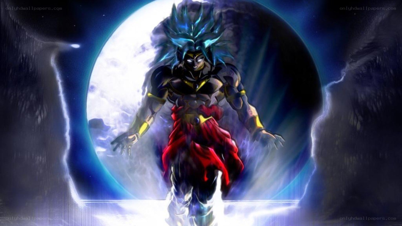 Broly in Super Saiyan Blue