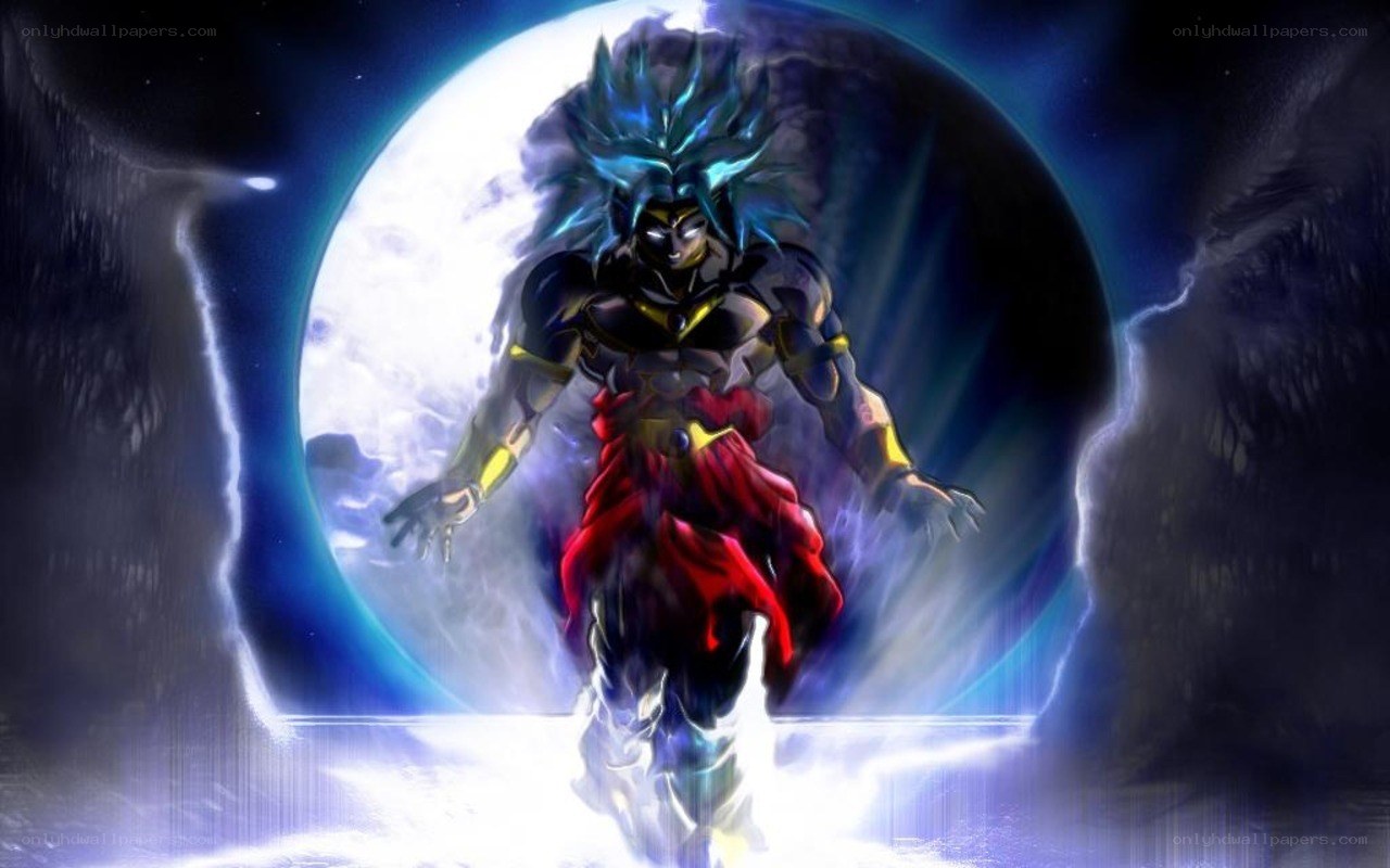 Broly in Super Saiyan Blue