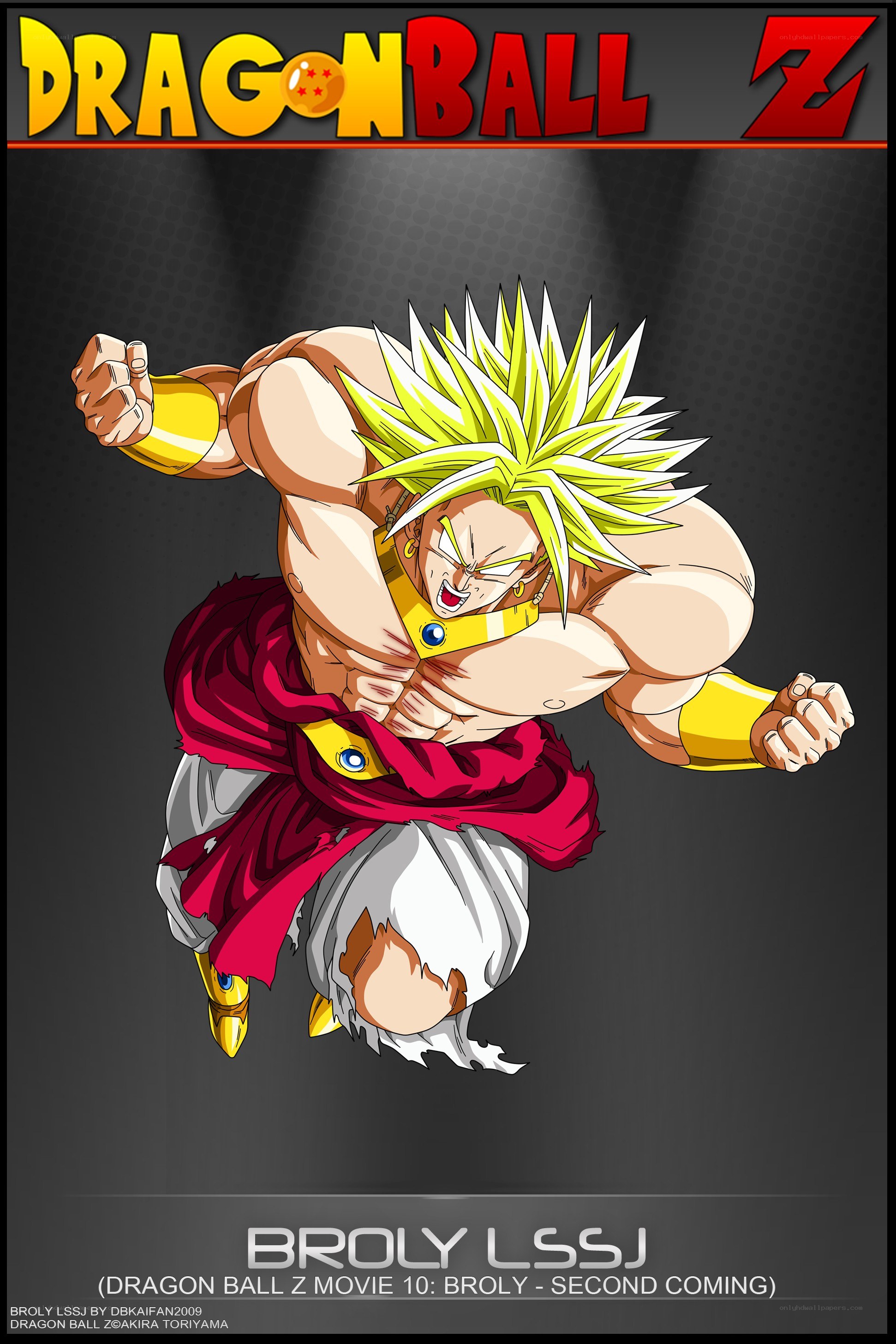 Broly in Super Saiyan form