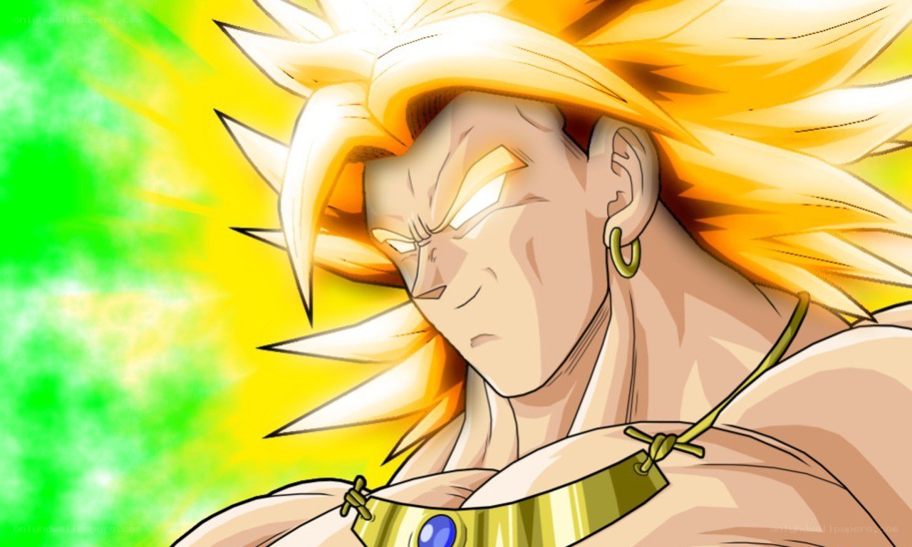 Broly in Super Saiyan form