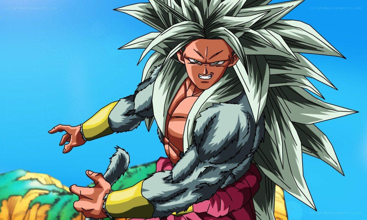 Broly in Super Saiyan form