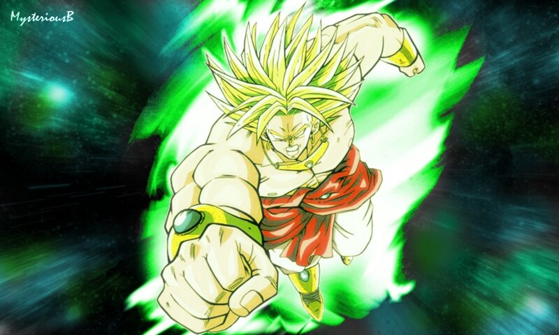 Broly in Super Saiyan form