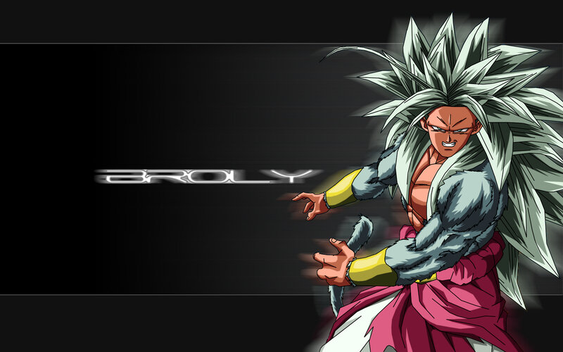 Broly in Super Saiyan form