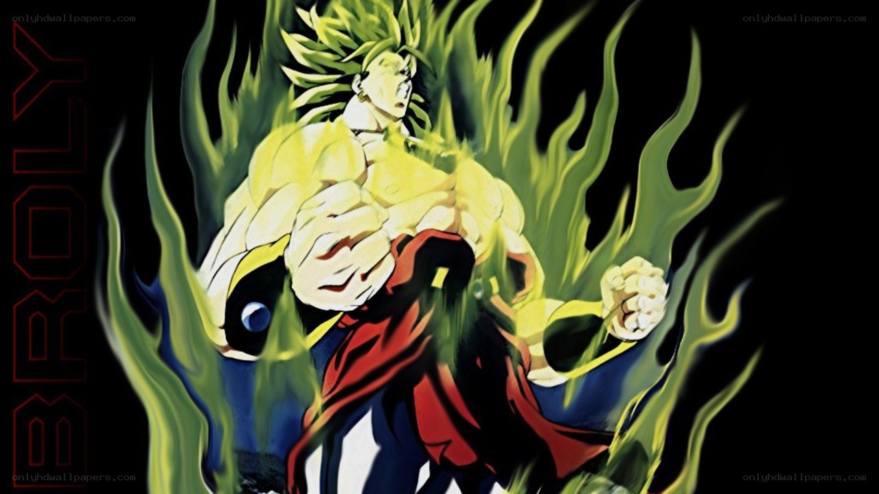 Broly in Super Saiyan form
