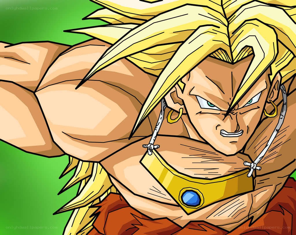 Broly in Super Saiyan form