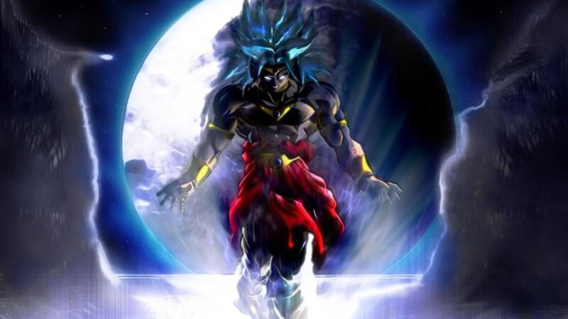 Broly in Super Saiyan Form — Blue