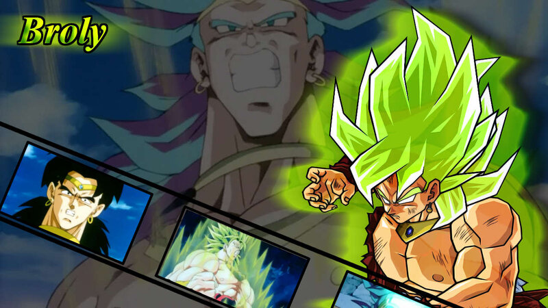 Broly in Super Saiyan Form — Green, Dramatic