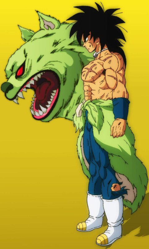 Broly in Wolf Form