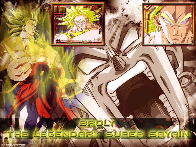 Broly the Saiyan — Yellow, Dramatic