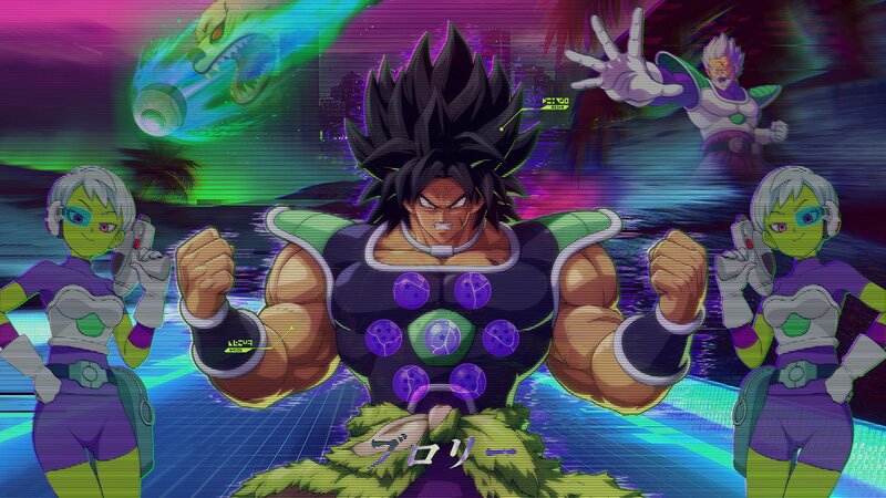 Broly with Two Soldiers