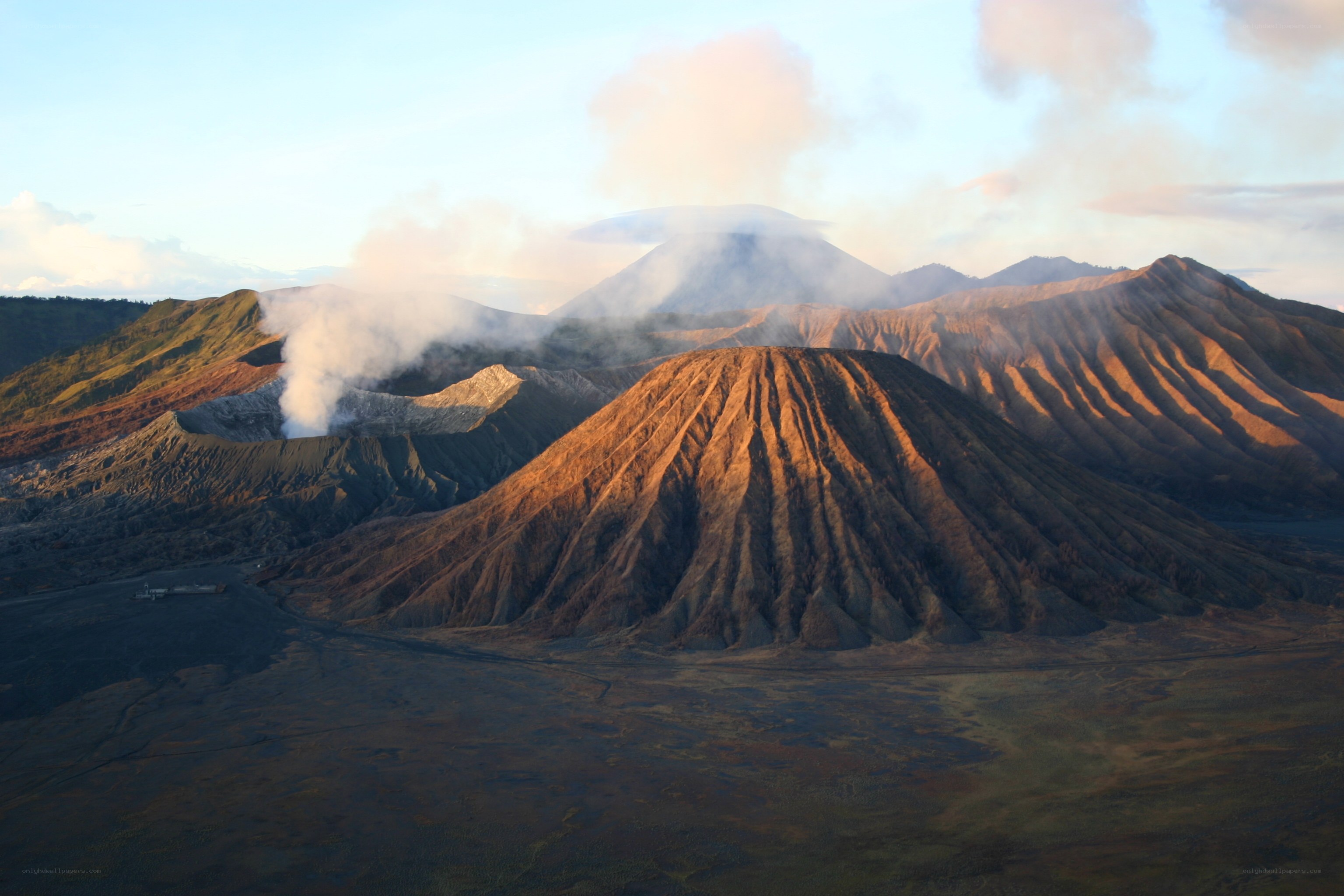 Bromo volcano at sunrise