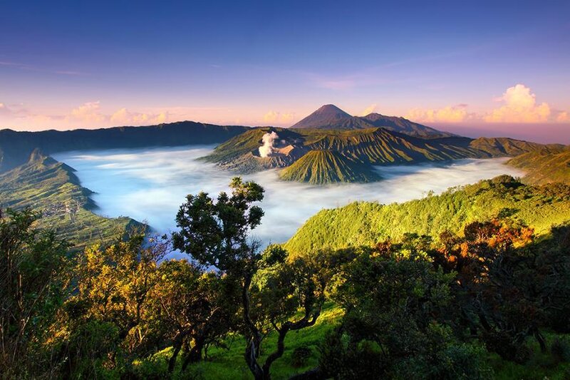 Bromo Volcano Landscape