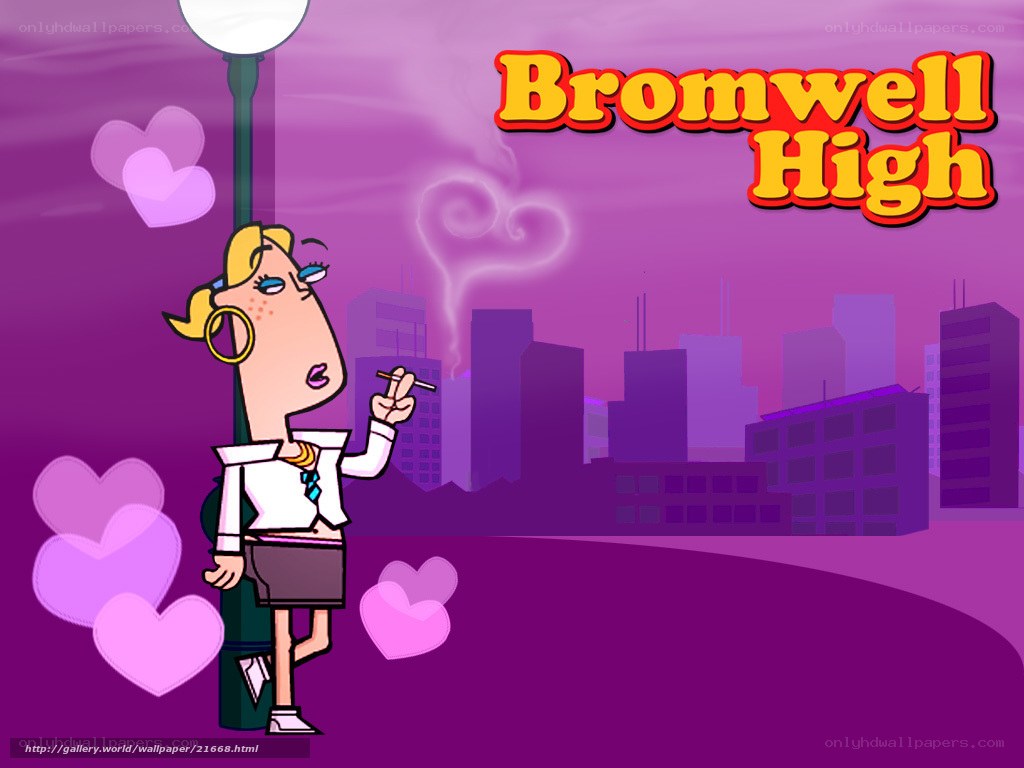 Bromwell High cartoon scene