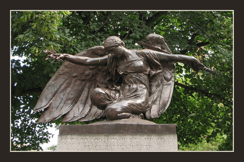 Bronze Angel Statue