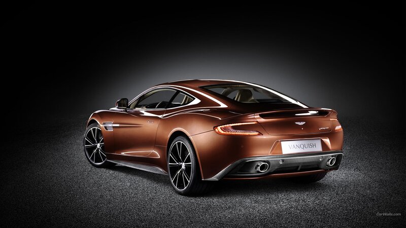 Bronze Aston Martin Vanquish