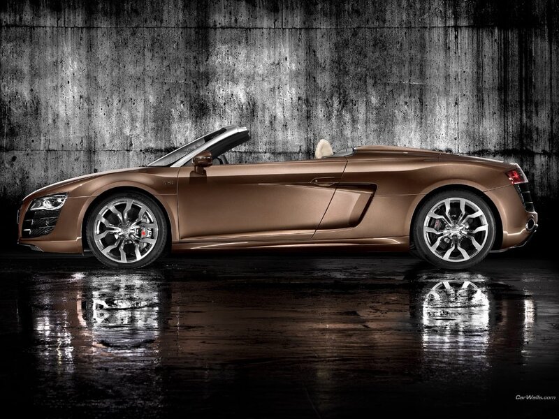 Bronze Audi R8 Spyder