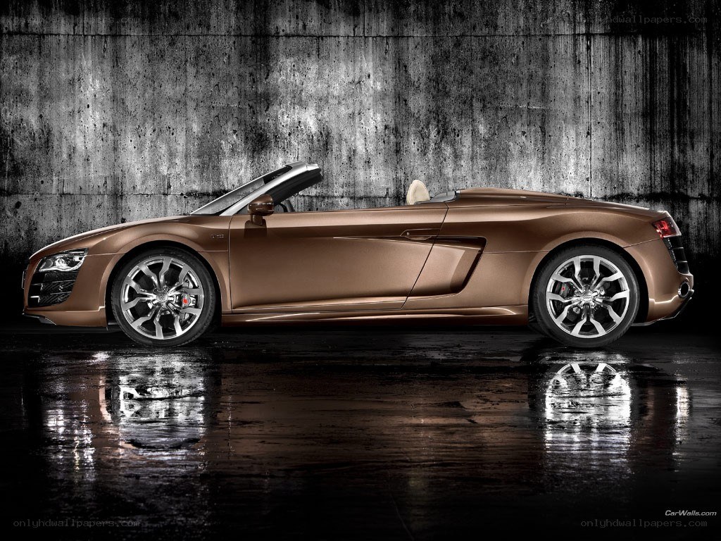 Bronze Audi R8 Spyder