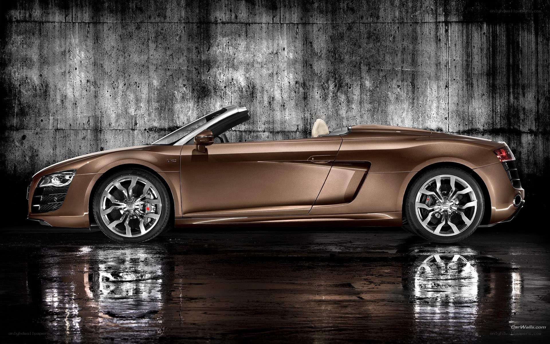 Bronze Audi R8 Spyder