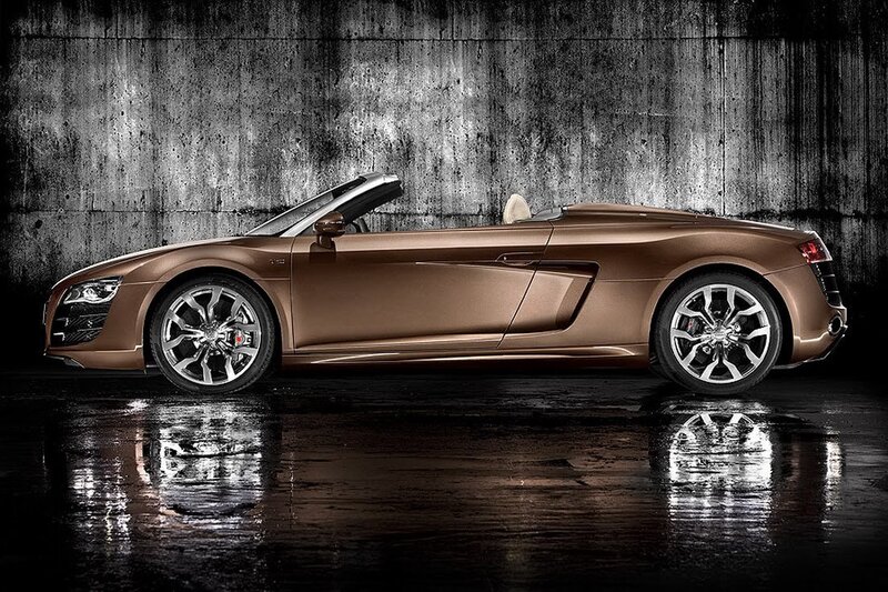 Bronze Audi R8 Spyder