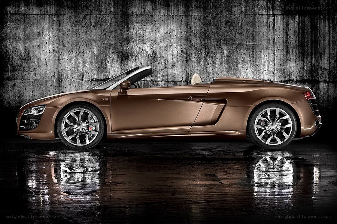 Bronze Audi R8 Spyder