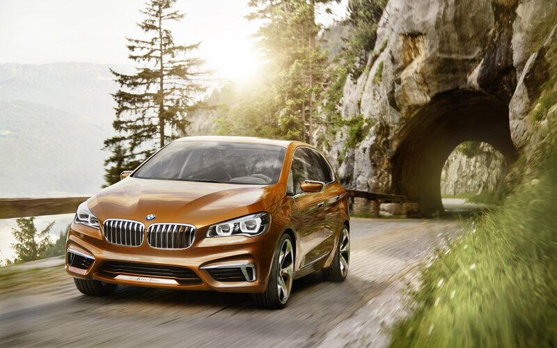 Bronze BMW Concept Car — Brown