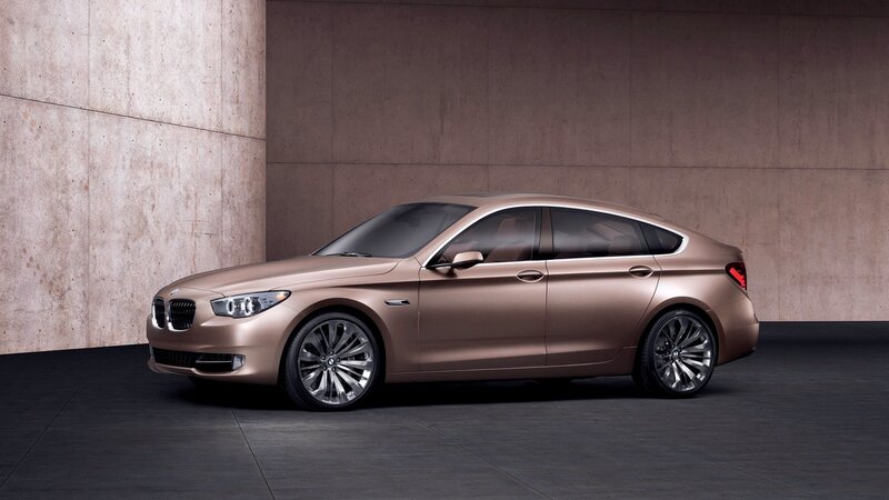Bronze BMW Concept Car — Dramatic