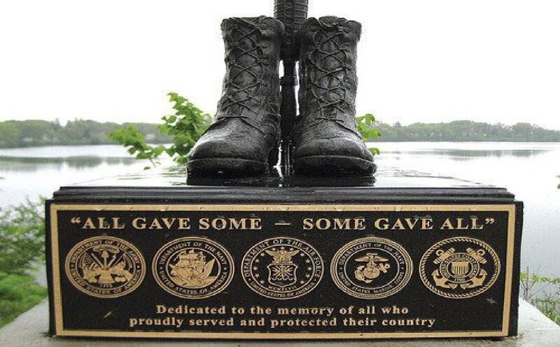 Bronze Boots Monument