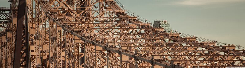 Bronze Bridge Truss