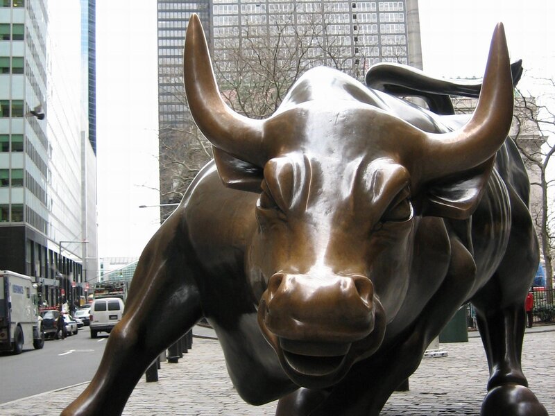 Bronze Bull Statue