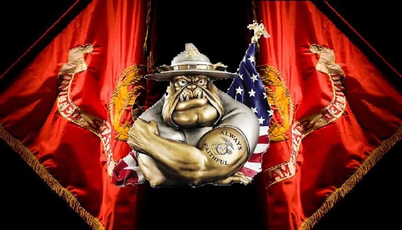 Bronze Bulldog Statue