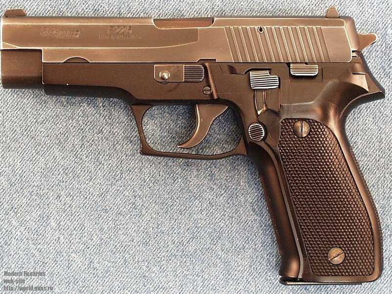 Bronze-colored Pistol