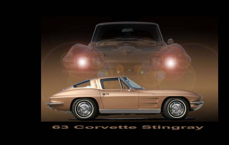 Bronze Corvette Stingray
