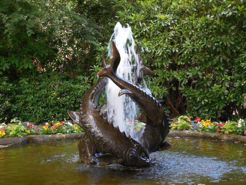 Bronze Fish Fountain