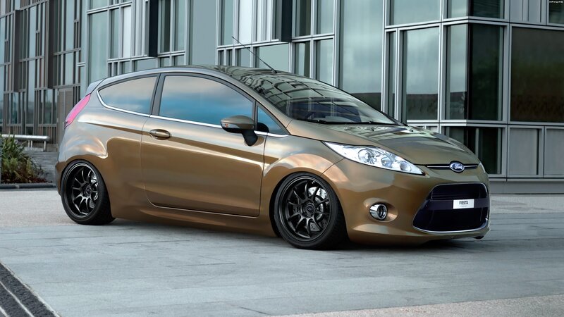 bronze ford fiesta hatchback
