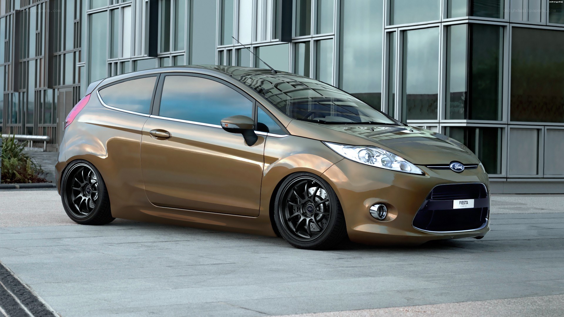 bronze ford fiesta hatchback
