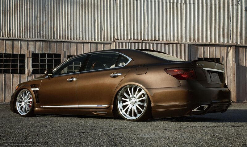 bronze lexus sedan
