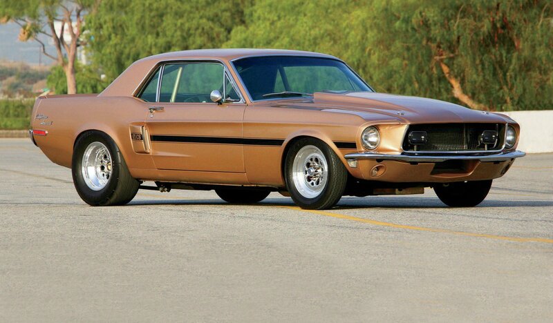 Bronze Muscle Car — Brown, Calm