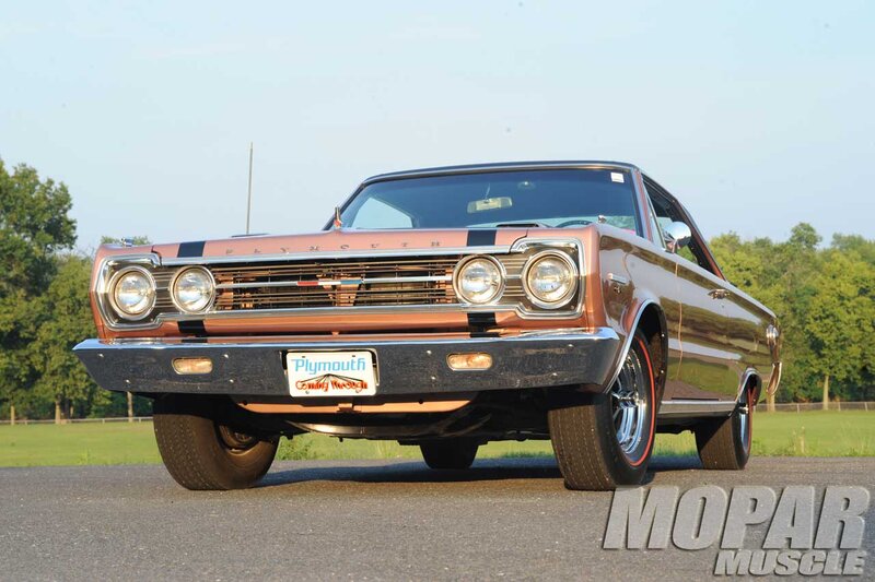 Bronze Muscle Car — Brown