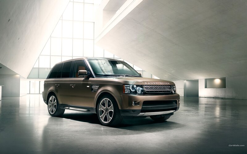 Bronze Range Rover