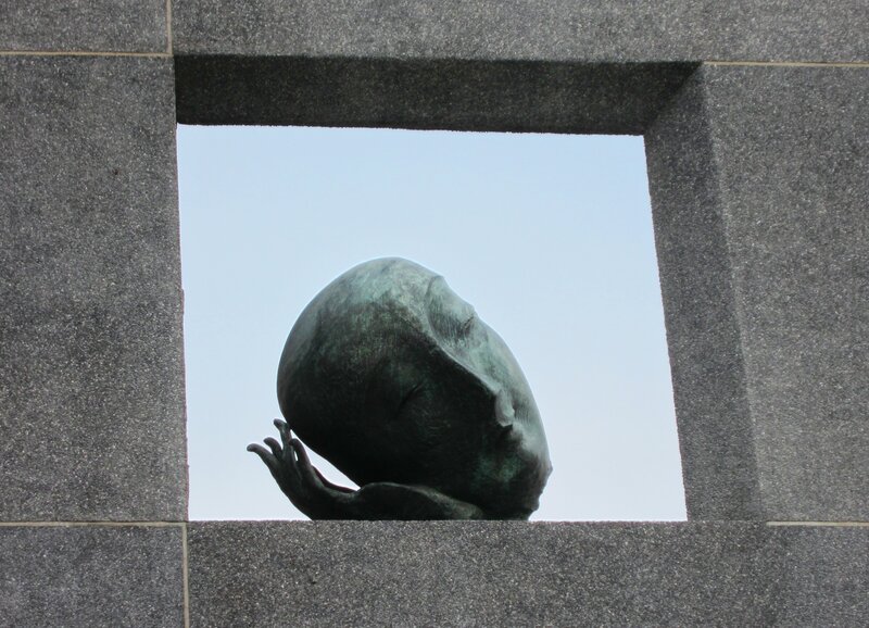 Bronze Sculpture of Head