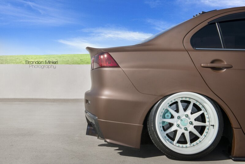 Bronze Sedan Car — Brown, Calm, Afternoon